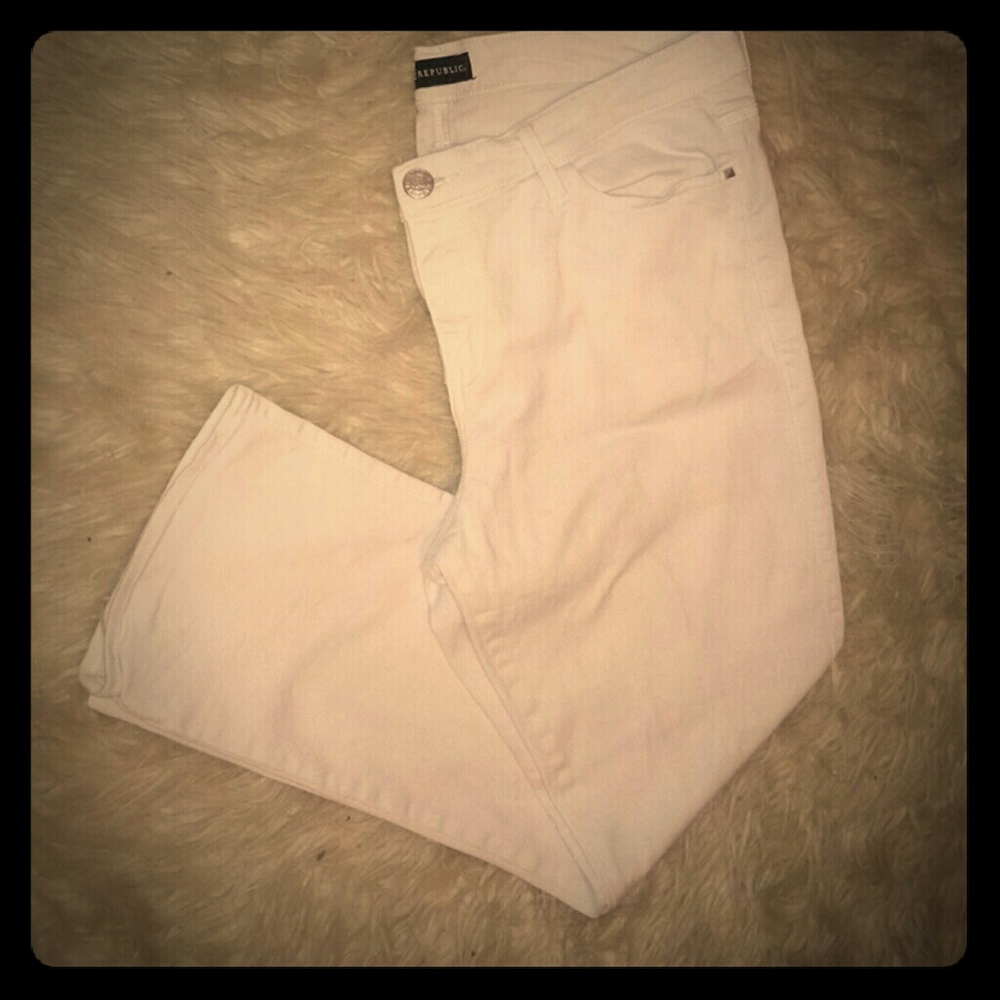 White jeans
